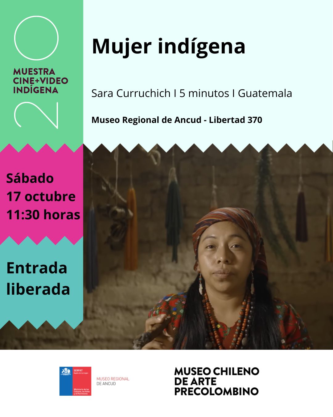  Afiche 20° Muestra Cine+Video Indígena