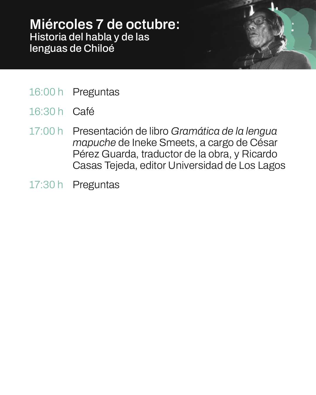 Programa 11° Seminario Chiloé: Historia del Contacto