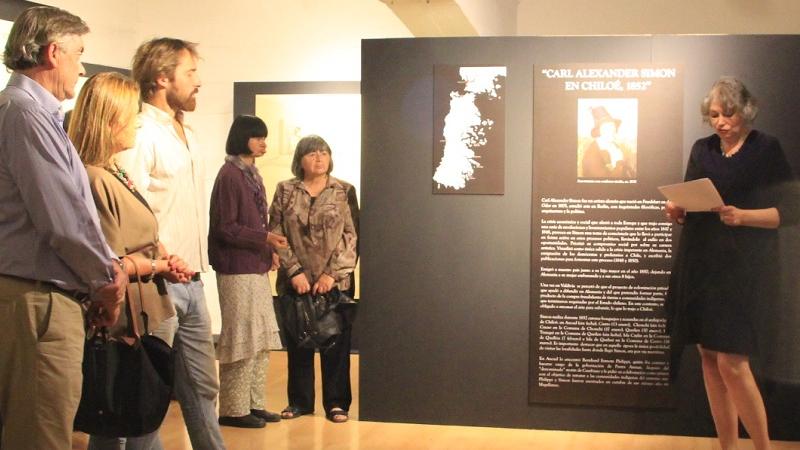 Inauguración exposición Carl Alexander Simon
