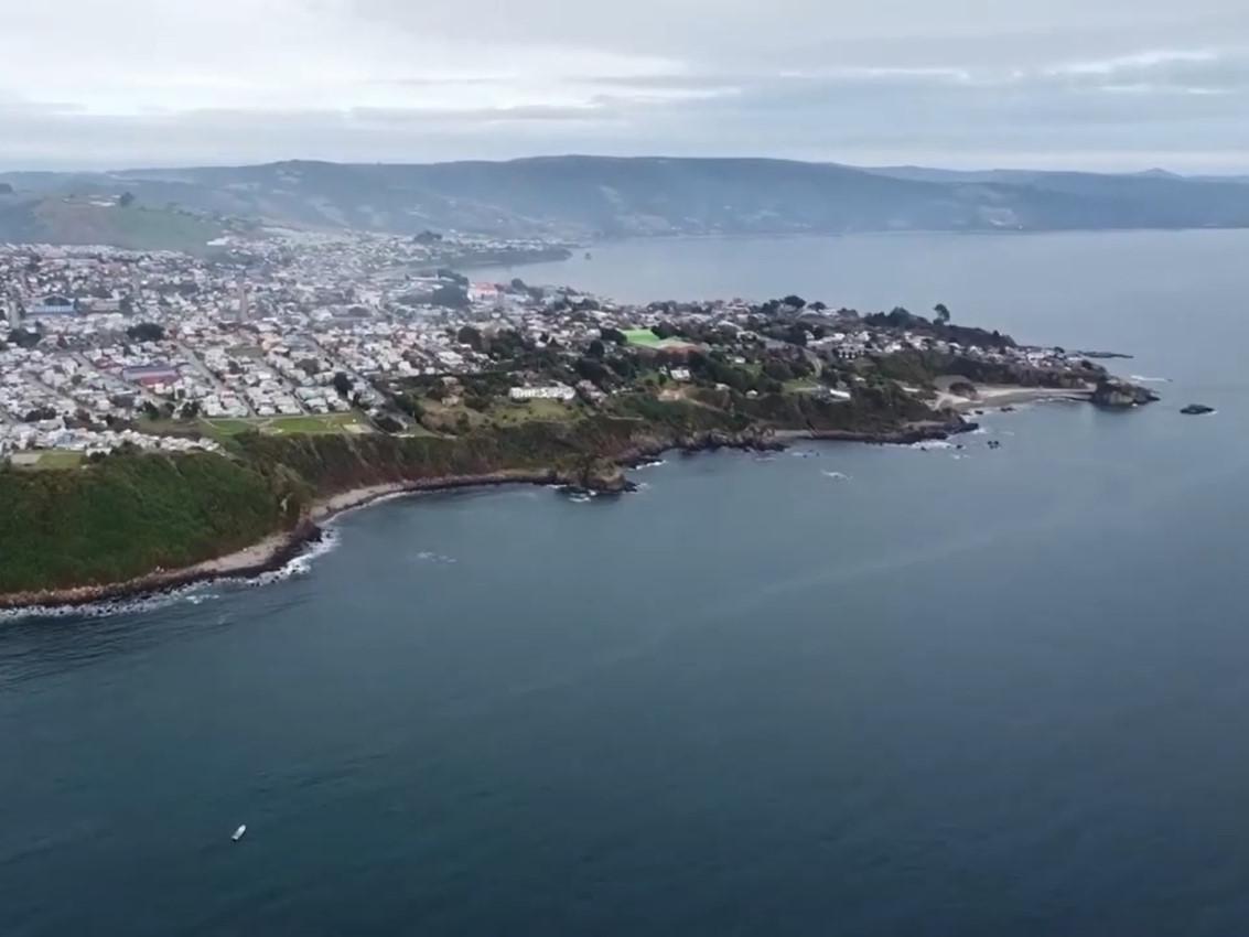 Ciudad de Ancud en la actualidad