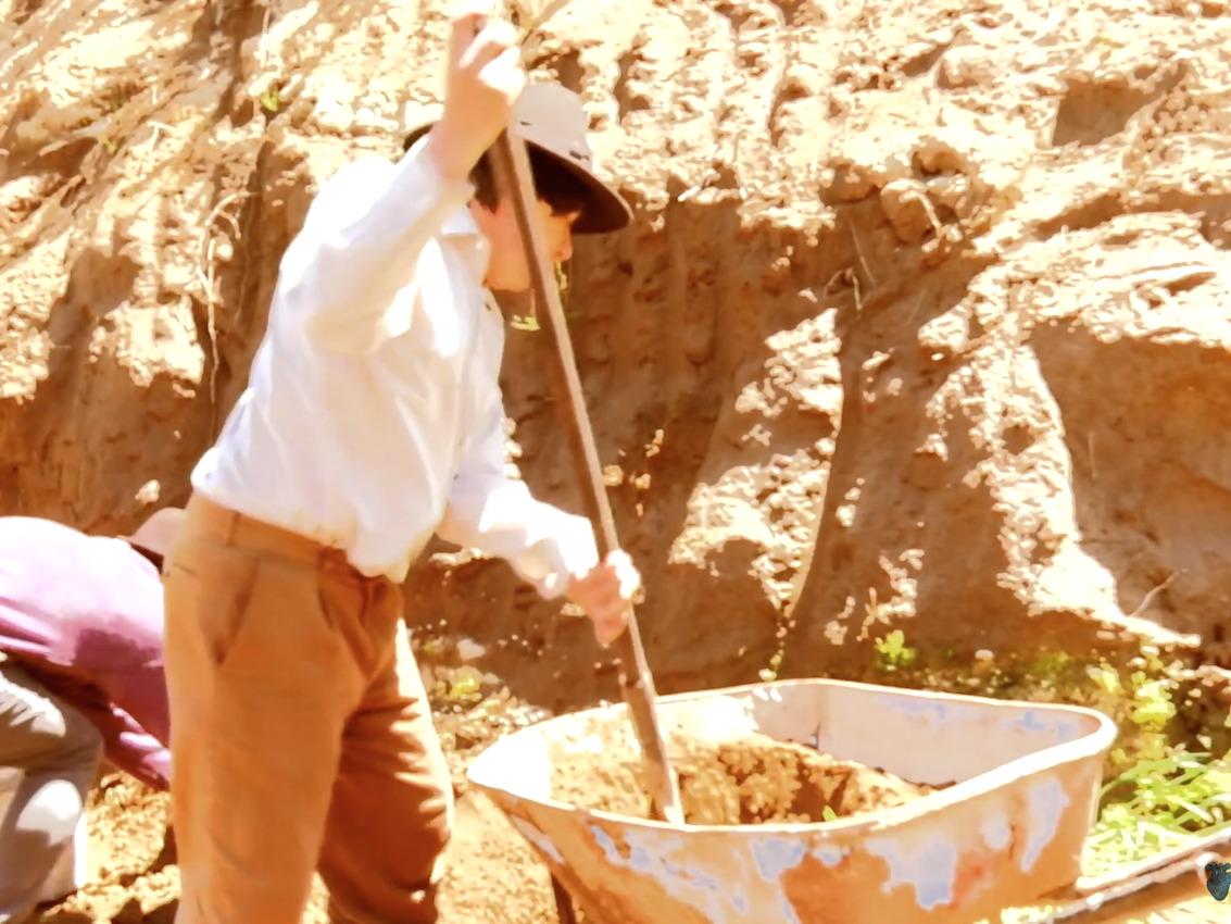 Esta obra es protagonizada por jóvenes de Dalcahue