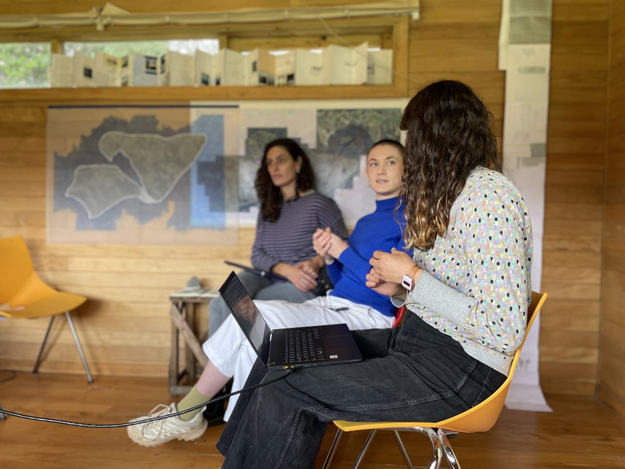 Presentación de experiencias en residencia, proyecto Insulanas, Museo de Arte Moderno, Castro