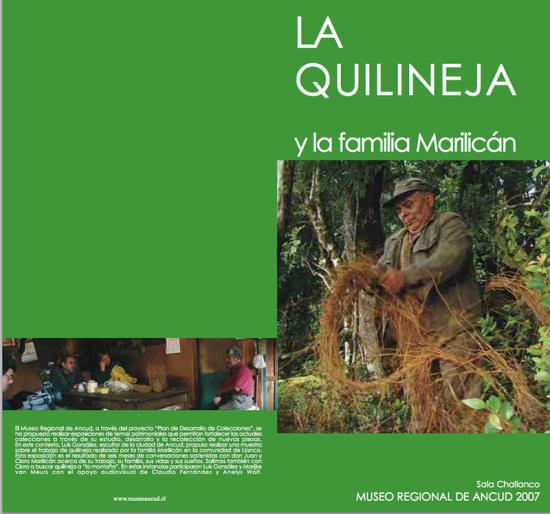 Portada Catálogo La quilineja y la familia Marilicán