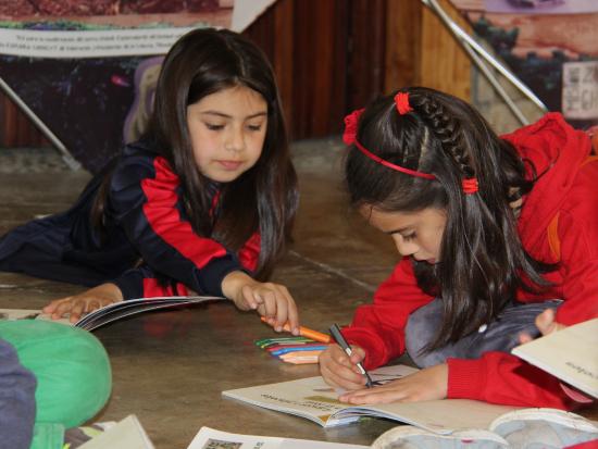 El taller contó con la presencia de niños y niñas de Ancud