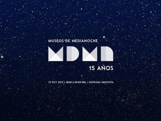 Afiche promocional Museos de Medianoche