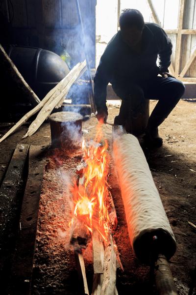 Cocción de la chochoca