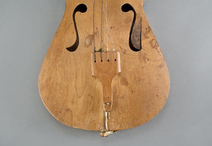 Detalle del violín Detalle del violín