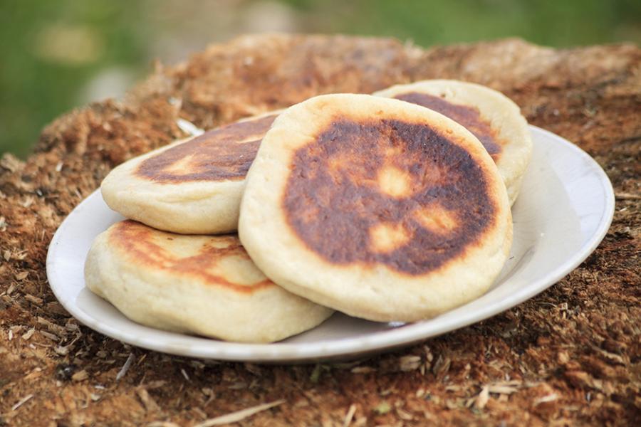 Plato de tortillas de papas