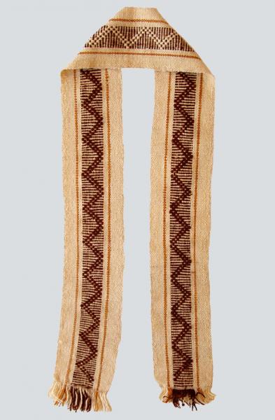 Miguelina Márquez. Faja de tejido matra