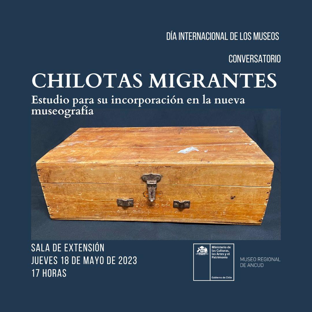 Afiche Conversatorio Día Internacional de los Museos Afiche Conversatorio Día Internacional de los Museos