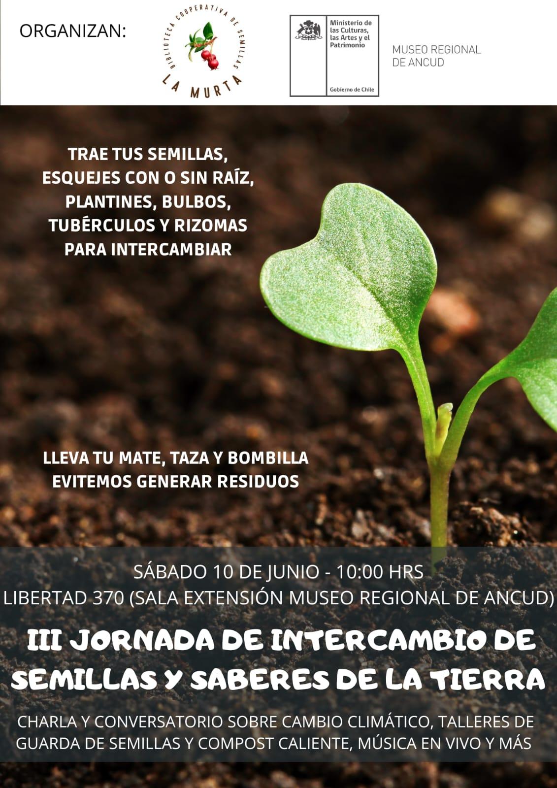 Afiche Intercambio de semillas