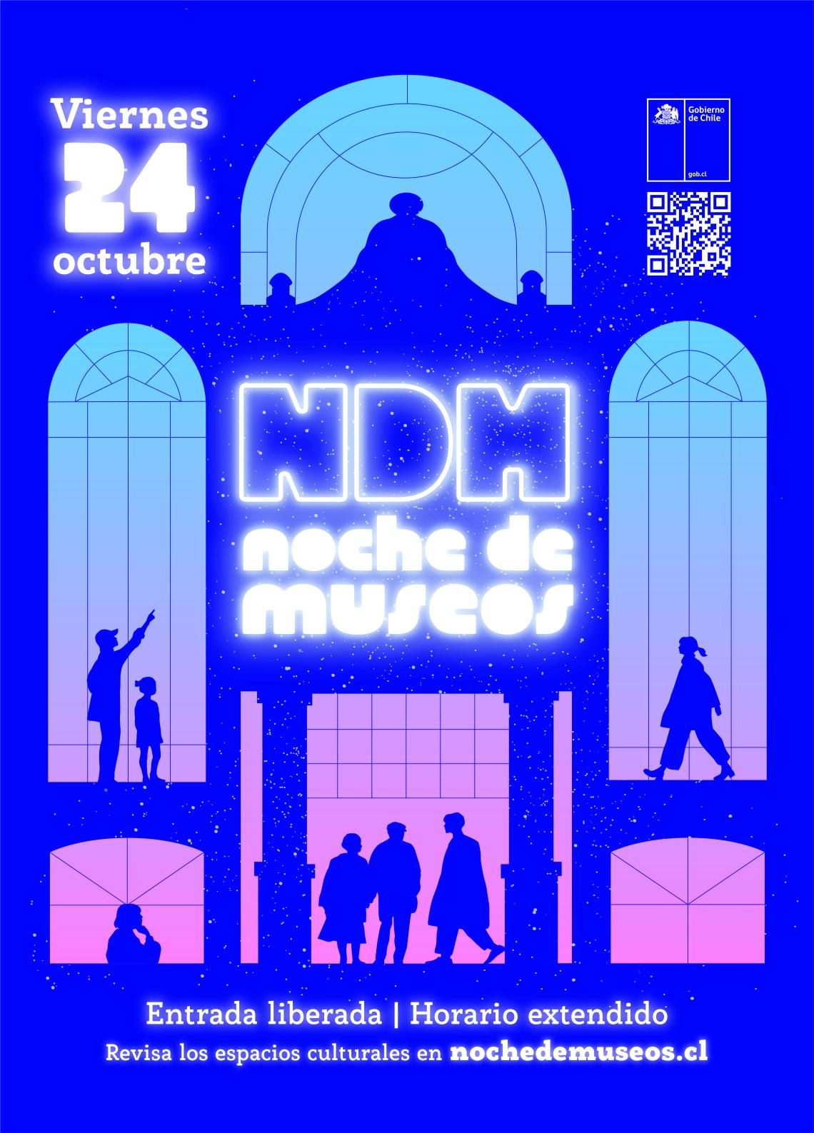 Afiche Noche de Museos 2025 Afiche Noche de Museos 2025