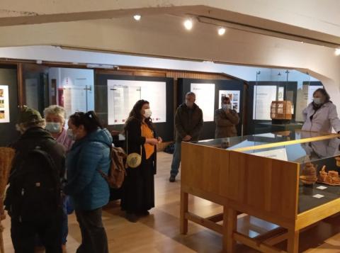 Exposición temporal Quilineja, raíces que se tejen. La muestra se encuentra en la Sala Challanco Exposición temporal Quilineja, raíces que se tejen. La muestra se encuentra en la Sala Challanco